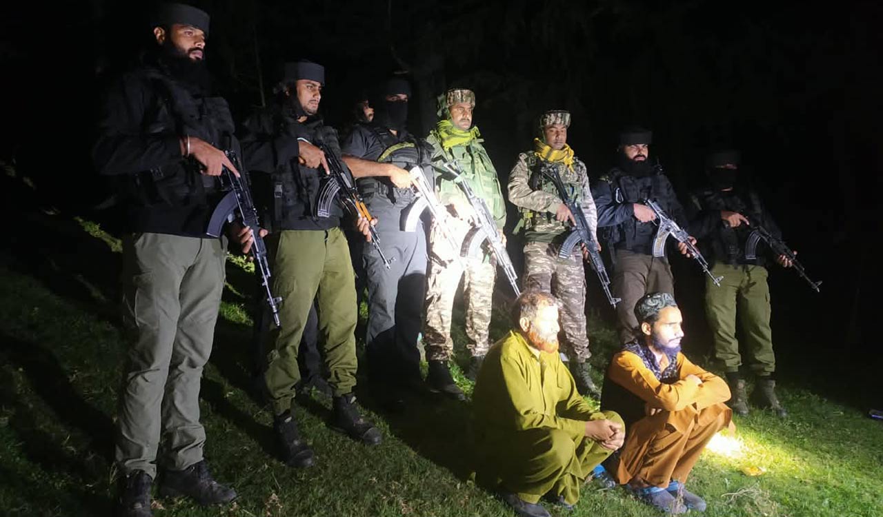 Two terror associates arrested in J&K’s Pulwama; arms and ammunition recovered
