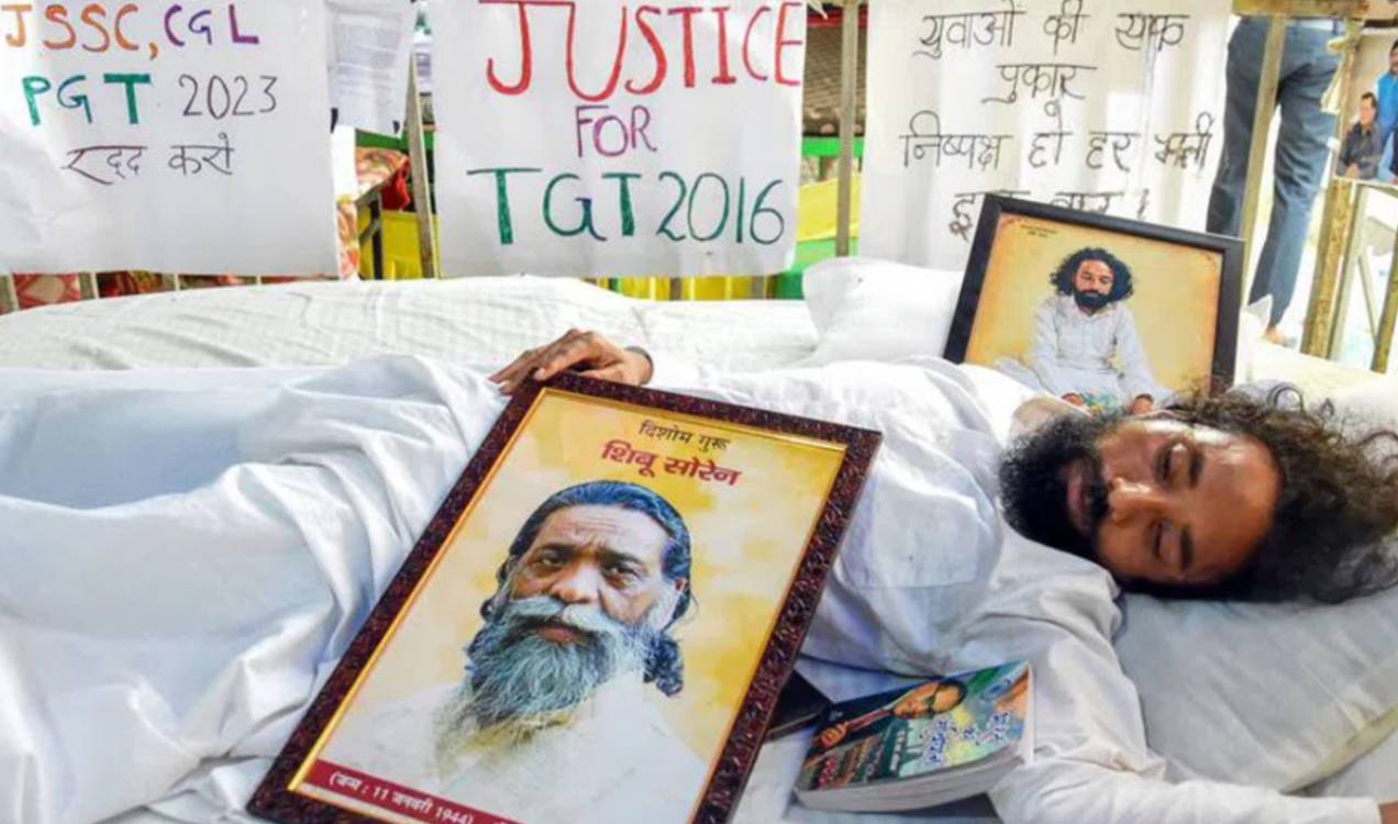 Jharkhand exam protest: Protesters form panel for govt talks on Day 13