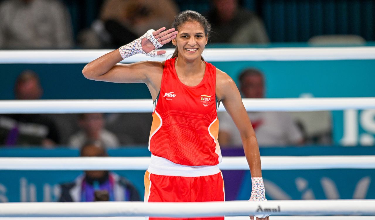 CWG 2026: India’s Jaismine defeats Michaela Walsh 5-0 to win women’s 57kg boxing gold