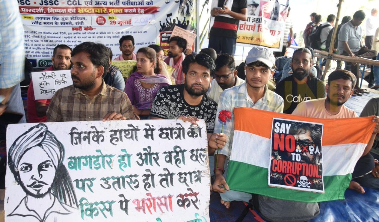 JPSC-JSSC row: Jharkhand govt-students talks inconclusive as protest enters Day 15