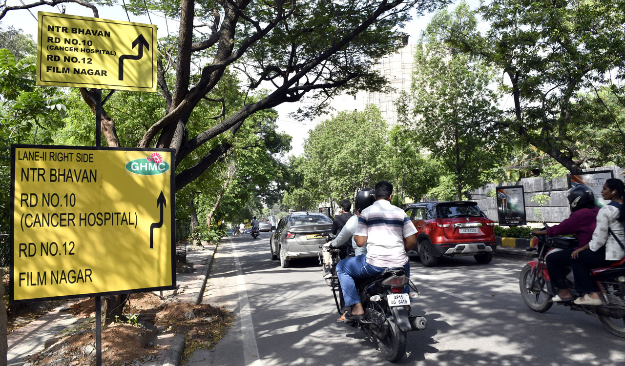 Hyderabad: KBR Park one-way system begins to ease traffic flow