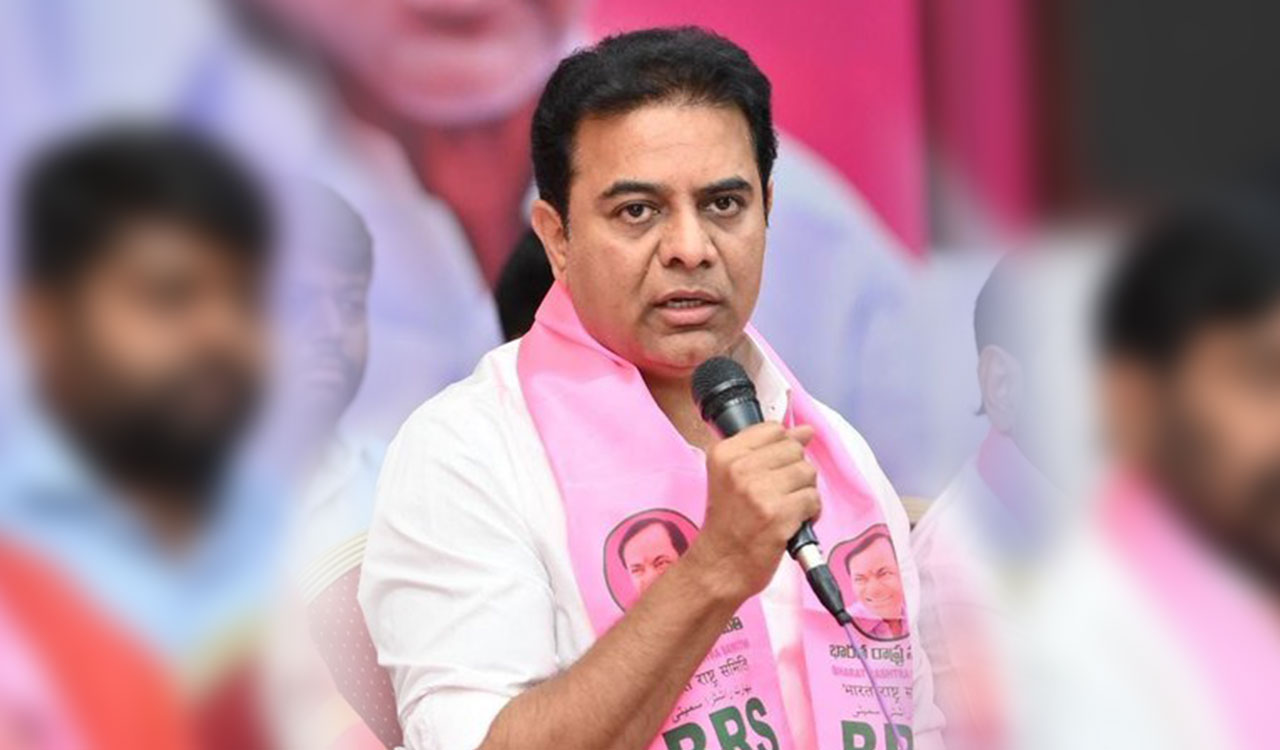 KT Rama Rao accuses Congress, BJP of compromising Telangana’s interests