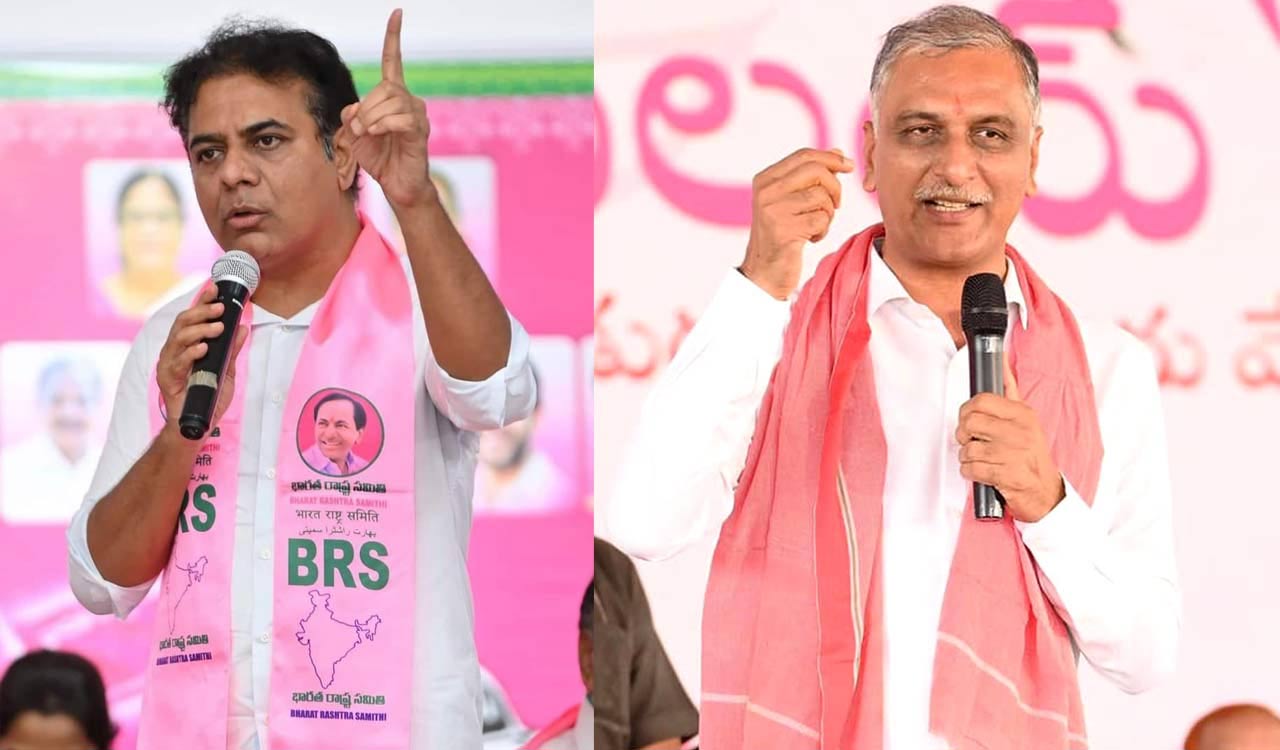 KTR, Harish Rao pay tributes to Prof Jayashankar