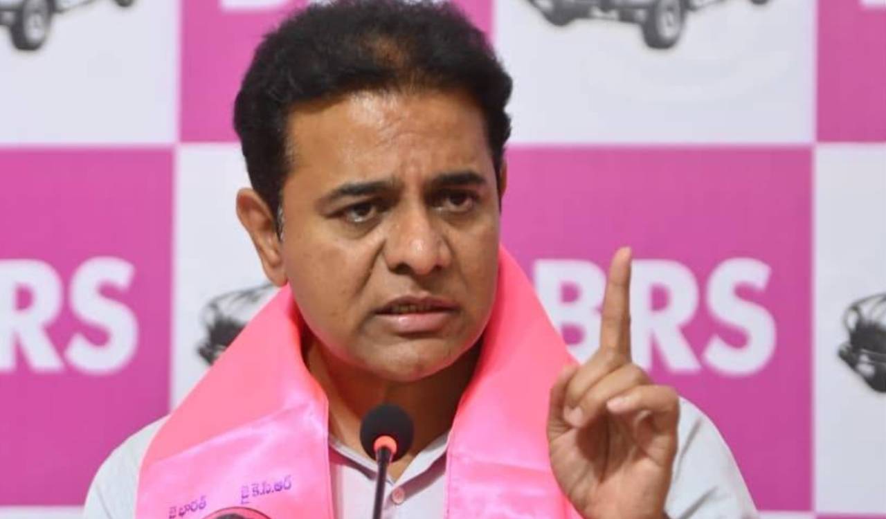 Protect Telangana’s water rights or face mass movement, KTR tells Congress govt
