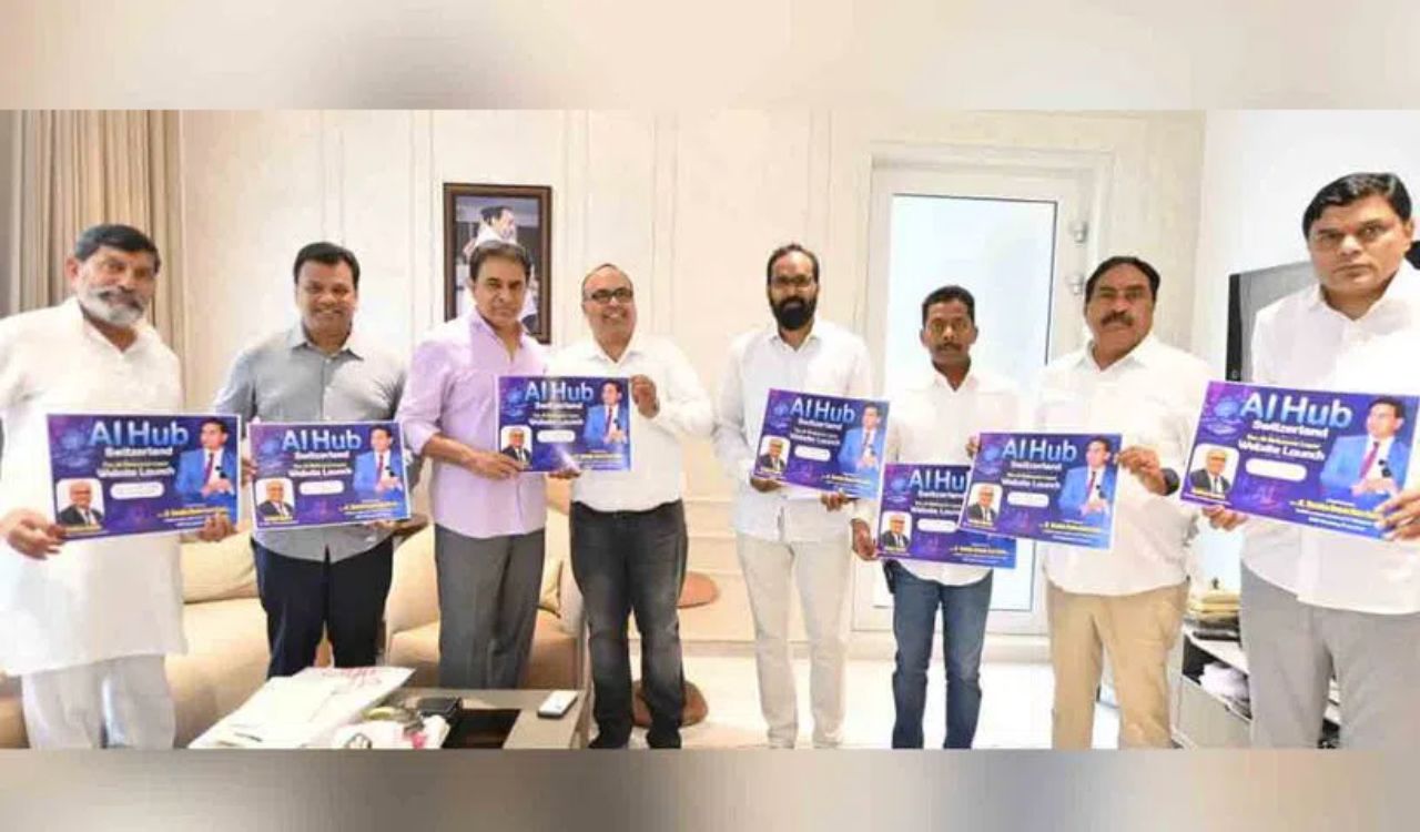 KTR launches AI Hub Switzerland platform in Hyderabad