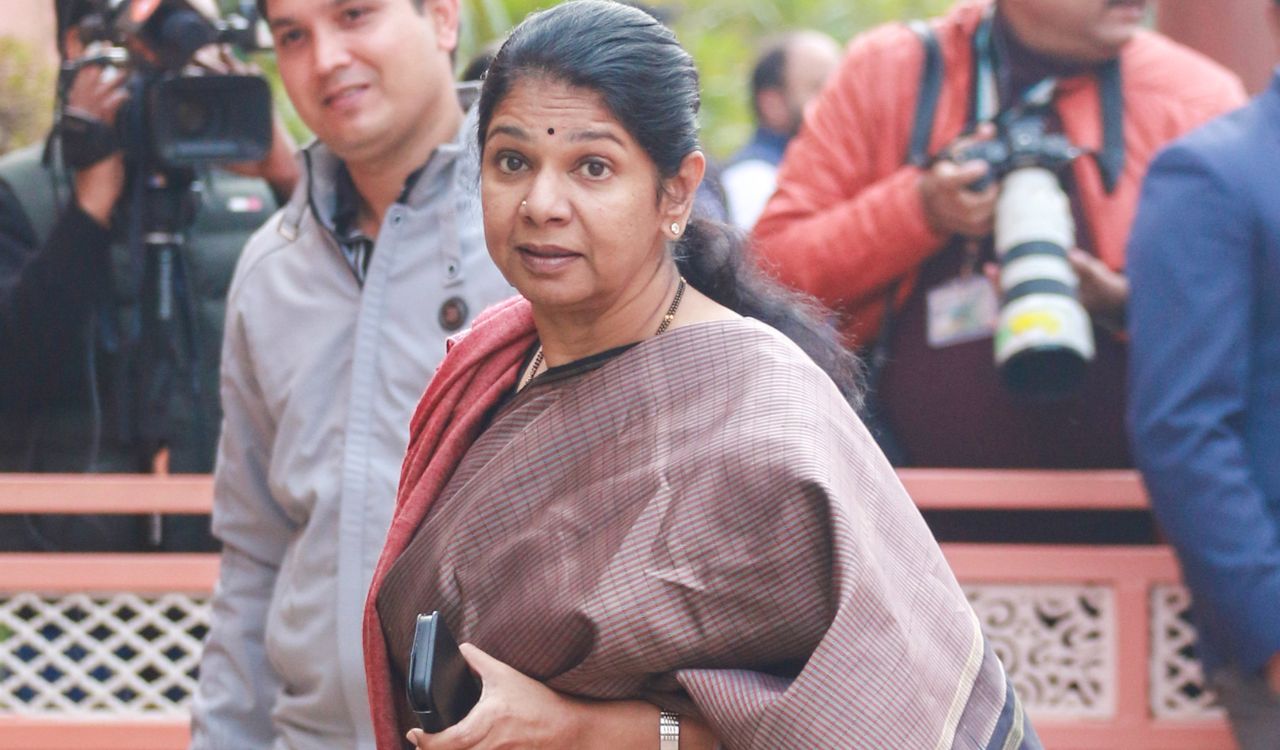 Kanimozhi attends Om Birla’s tea meeting as INDIA bloc parties boycott event