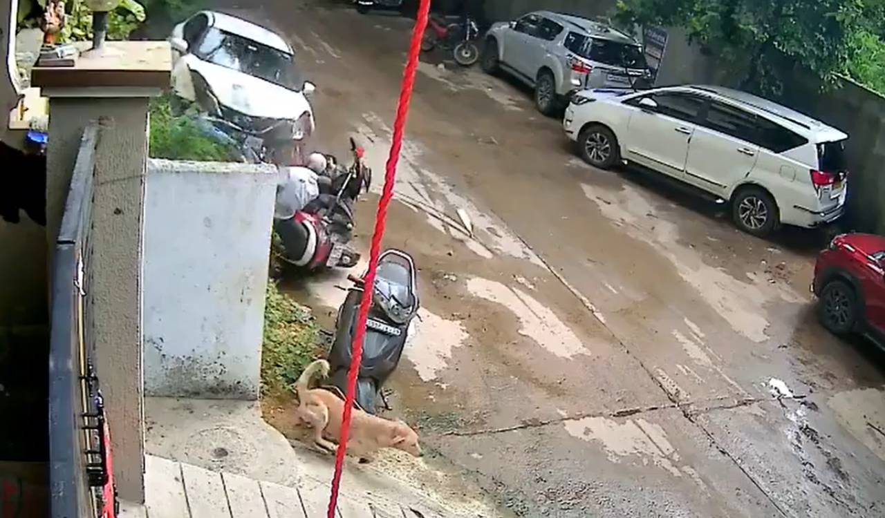 Elderly man killed as minor rams car into scooter in Hyderabad’s Karmika Nagar