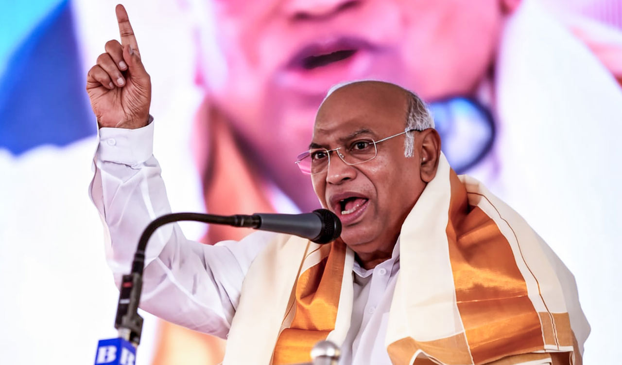 India’s constitutional values, democratic institutions faced serious challenges: Kharge