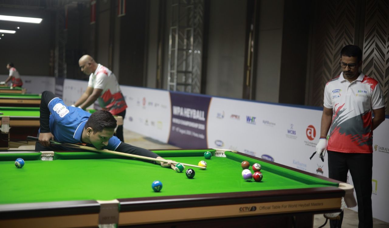 Laxman Rawat stuns world No. 7 Jason Theron to enter Heyball World Championship knockout stage