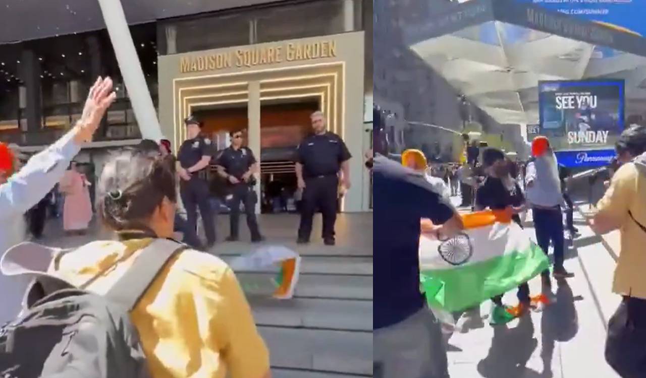 Kiren Rijiju slams flag desecration by protesters at RSS chief’s US event