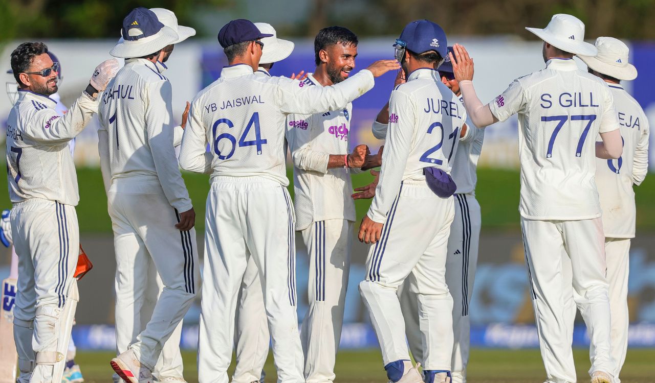Manav Suthar’s 6-55 helps India seal 165-run win over Sri Lanka in Galle Test