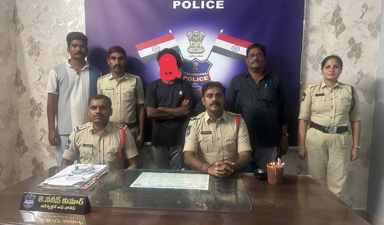 Telangana: Youngster arrested for murdering father, burning body in Mancherial