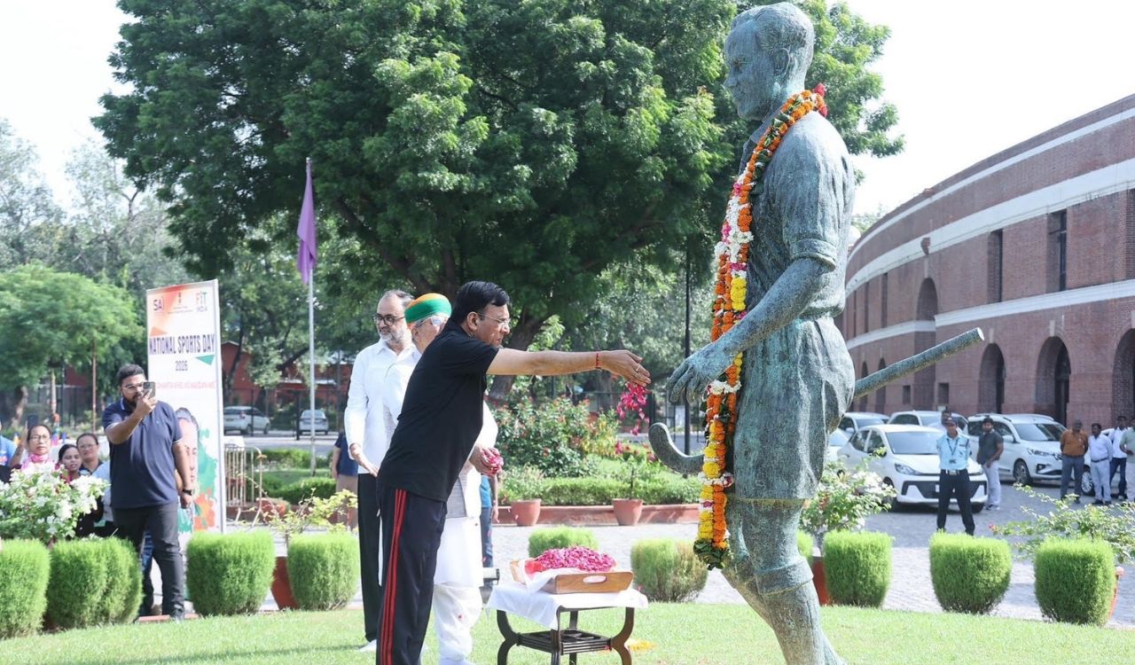 Mandaviya urges youth to dedicate time to sports on National Sports Day