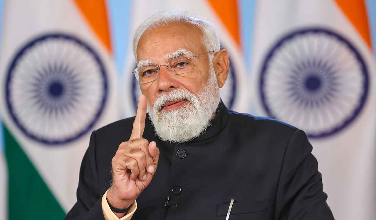 PM Modi says Andhra Pradesh can become growth engine for Viksit Bharat, launches Rs 18,000 crore projects