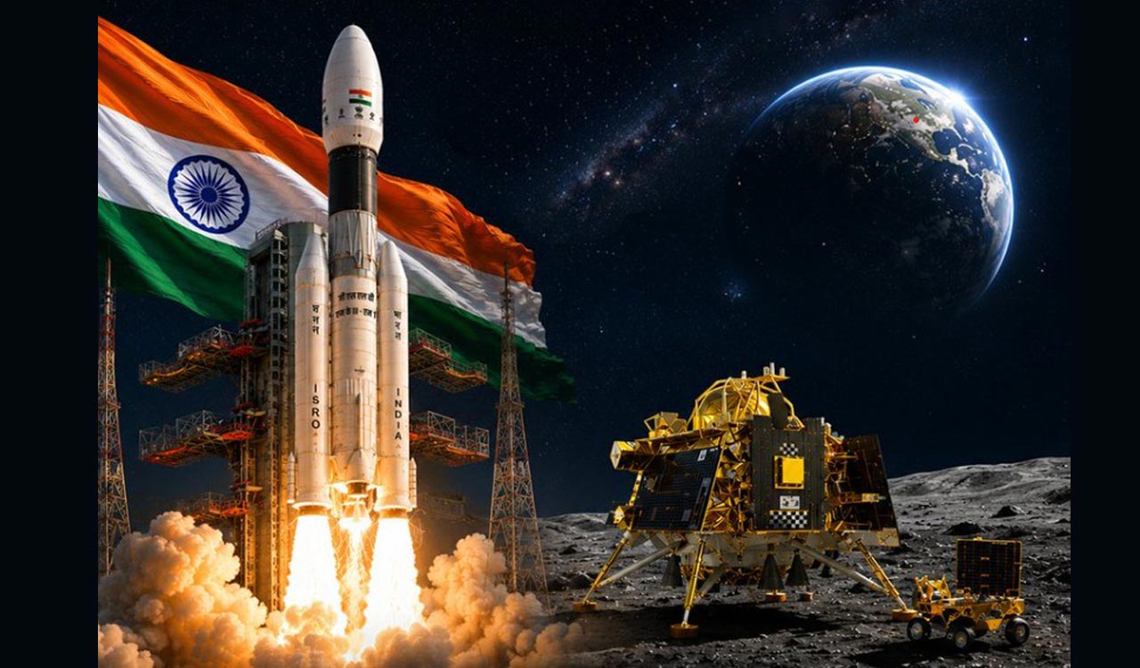 CM Yogi hails India’s achievements on National Space Day, says progress giving momentum to ‘Viksit Bharat’