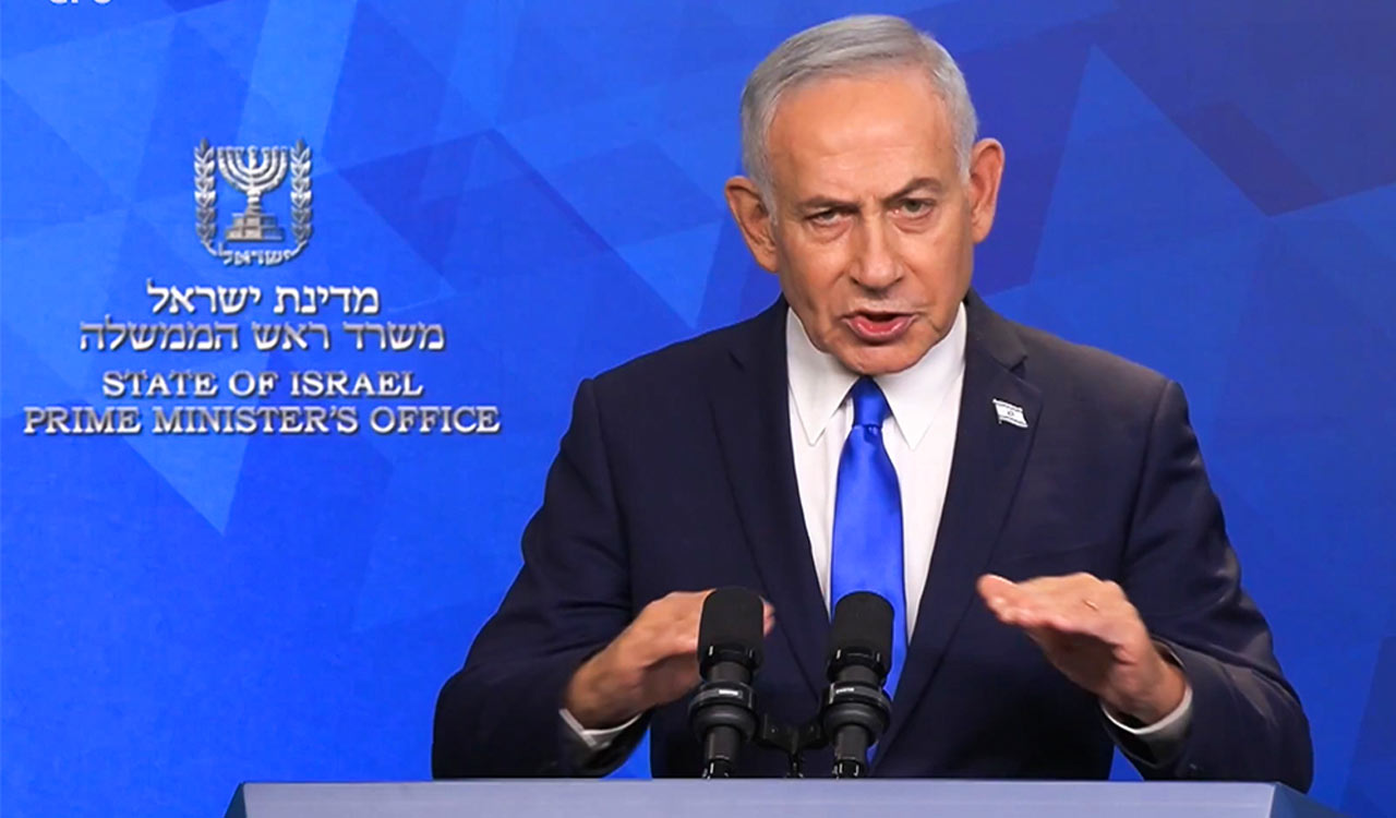Netanyahu says Israel will not withdraw from Gaza until Hamas is disarmed