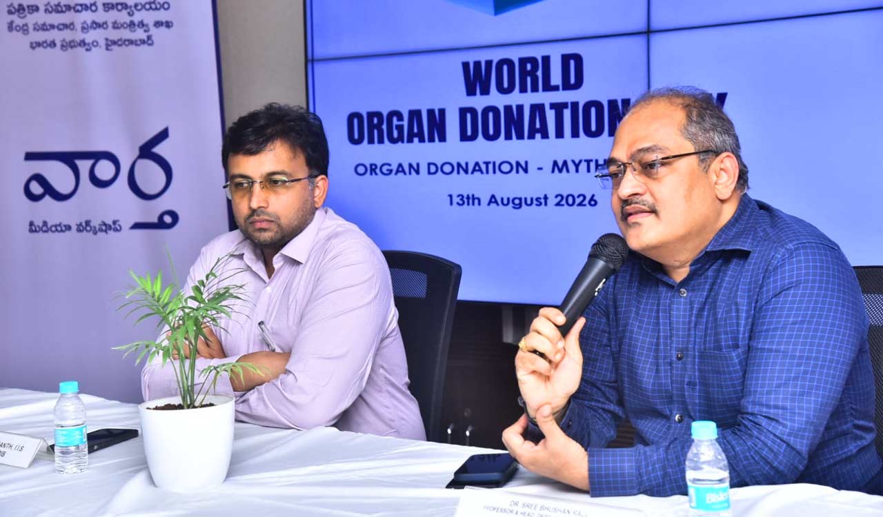 PIB Hyderabad workshop seeks to dispel myths around organ donation