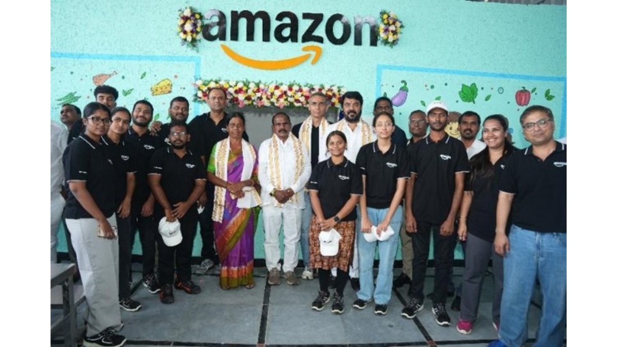 Amazon Inaugurates New Mandal Parishad Primary School and Pre-Primary Center in Telangana’s Peddaveedu
