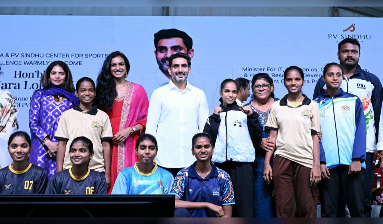 P.V. Sindhu unveils vision for sports excellence centre in Andhra Pradesh