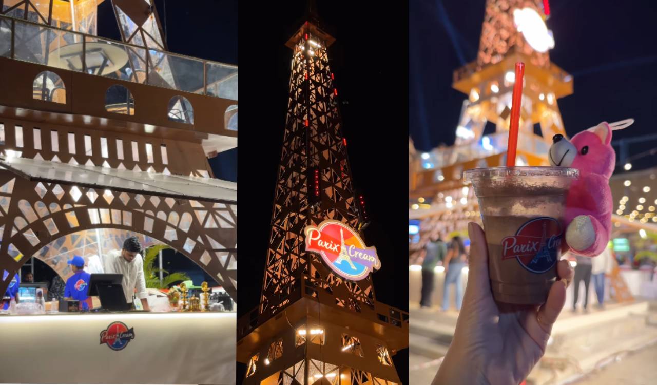 Hyderabad Has Its Own Eiffel Tower And It Comes With Desserts