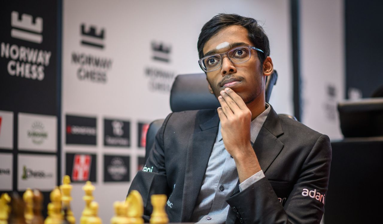 Another draw keeps Praggnanandhaa in joint second spot at Sinquefield Cup