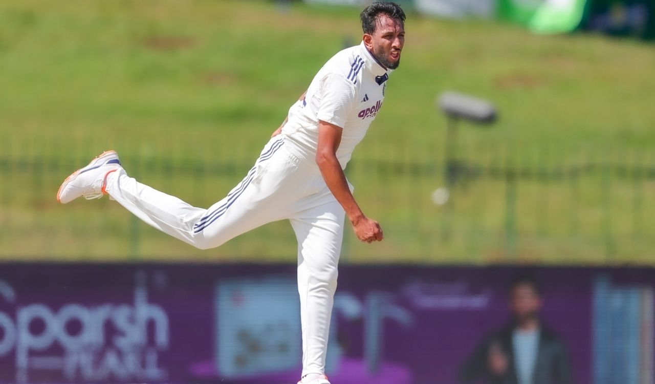Prasidh Krishna bags Impact Player award after India’s 1-0 Test series win