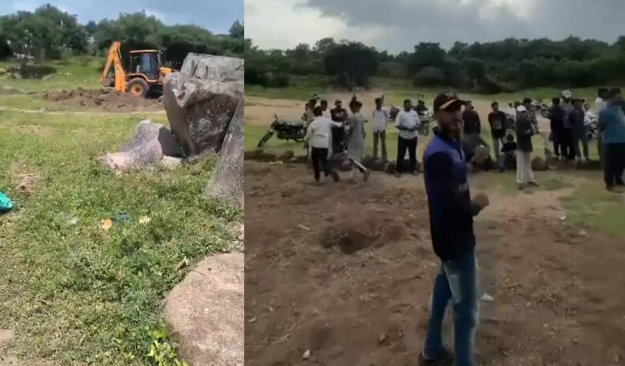 Media barred from inspection of ‘tunnel’ near Qutb Shahi tombs in Hyderabad