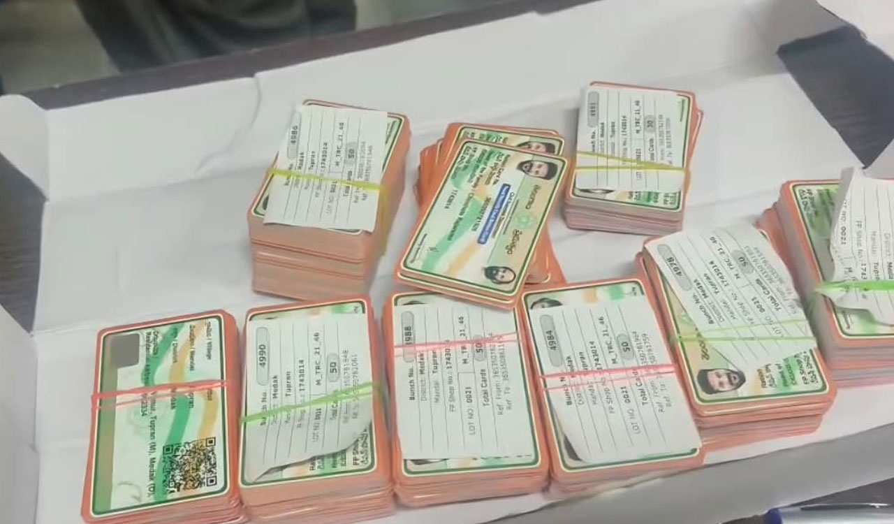 Printing Errors found on smart ration cards in Medak, distribution suspended