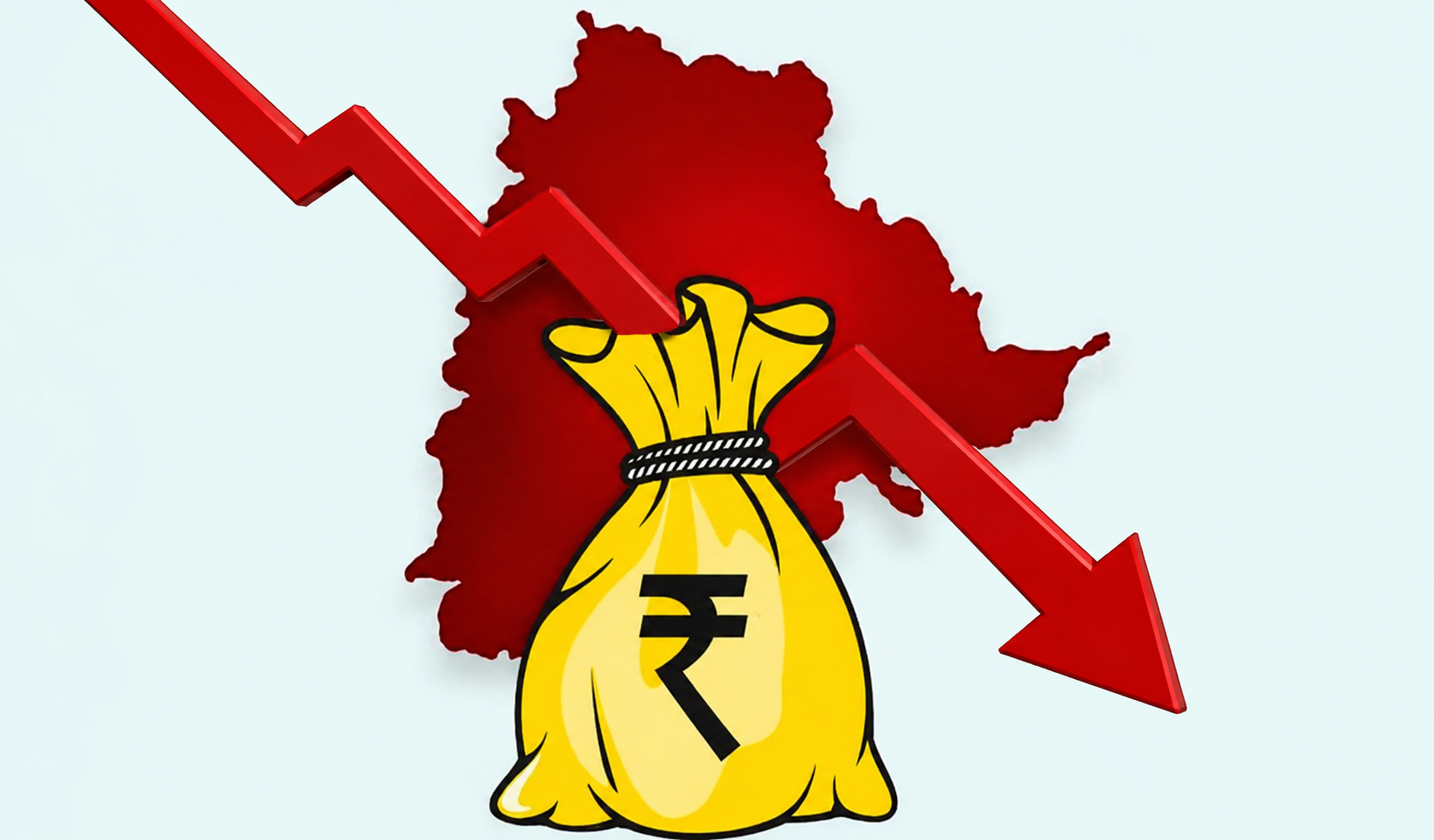 Telangana records Rs 19,266 crore revenue deficit in four months: CAG
