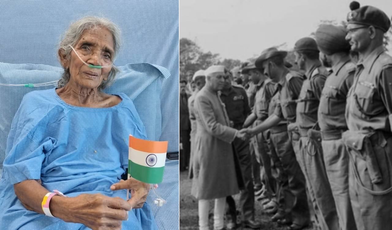 Seetharavamma recalls sacrifice during 1962 war, inspires Hyderabad hospital staff