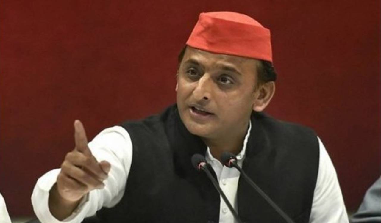 Akhilesh takes dig at RSS over Bhagwat’s US visit, X account suspension