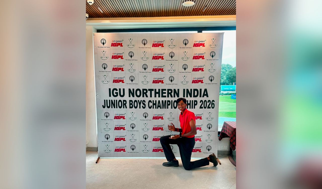 Hyderabad golfer Saatvic Kumar Singh finishes runner-up in IGU Northern India Junior Championship