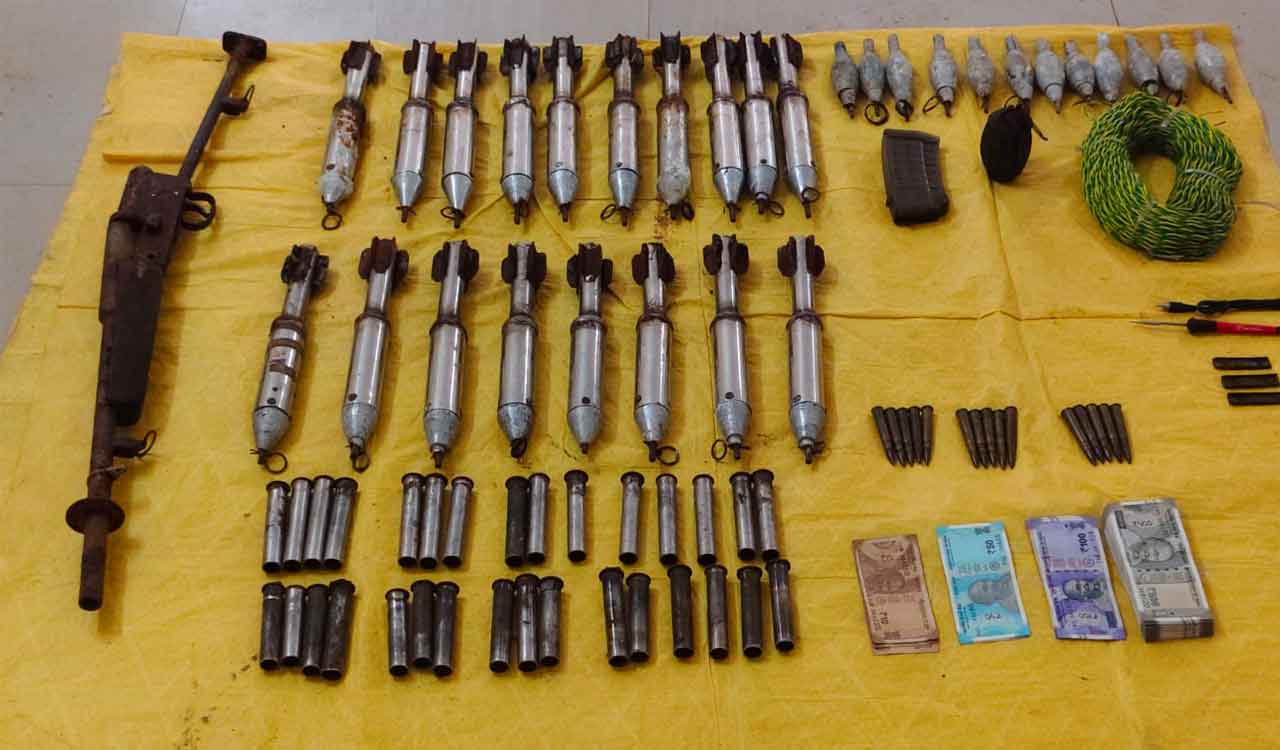 Security forces recover Maoist dump with explosives in Chhattisgarh’s Bijapur