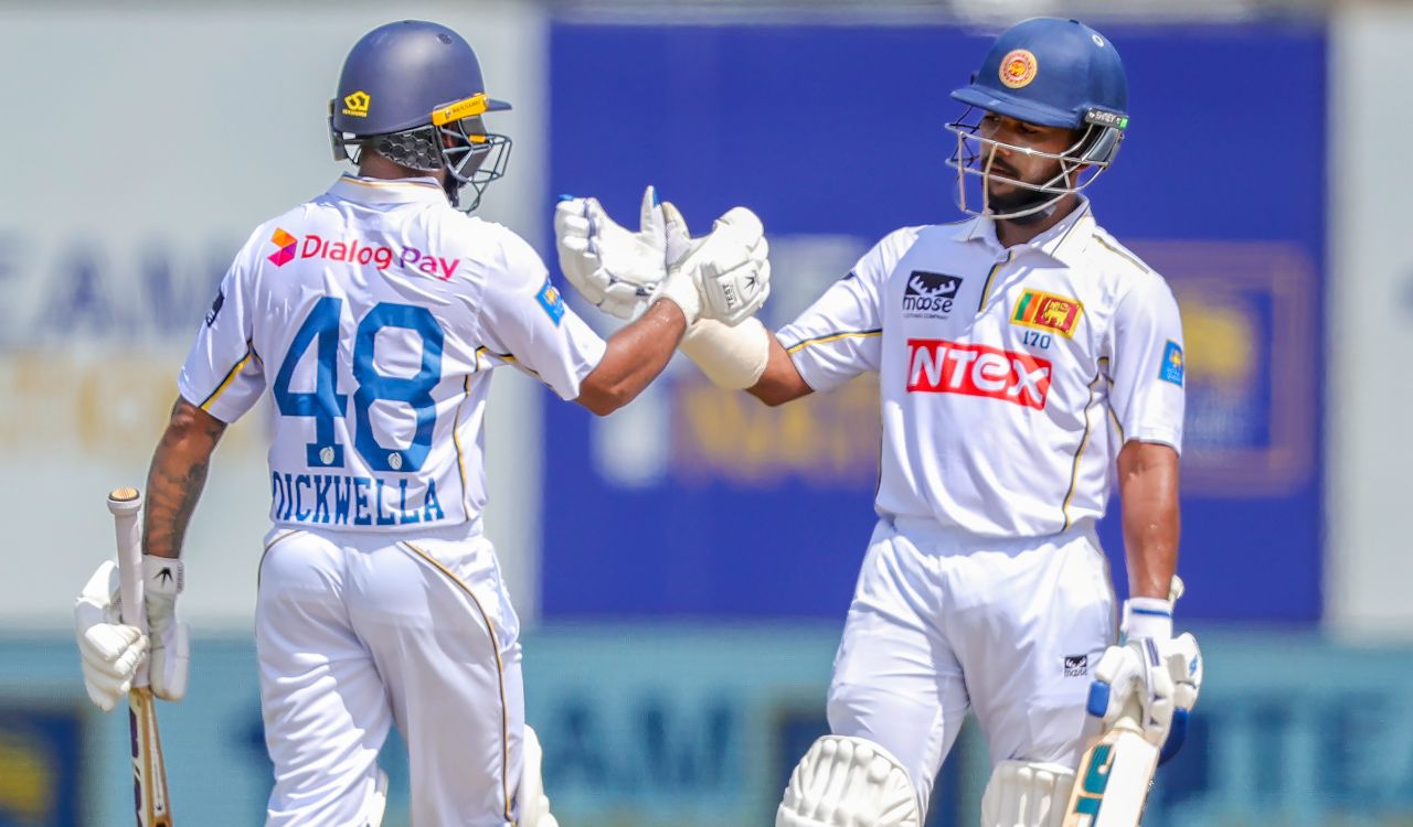 Sri Lanka recover to 215/5 after Dickwella-Dinusha resistance