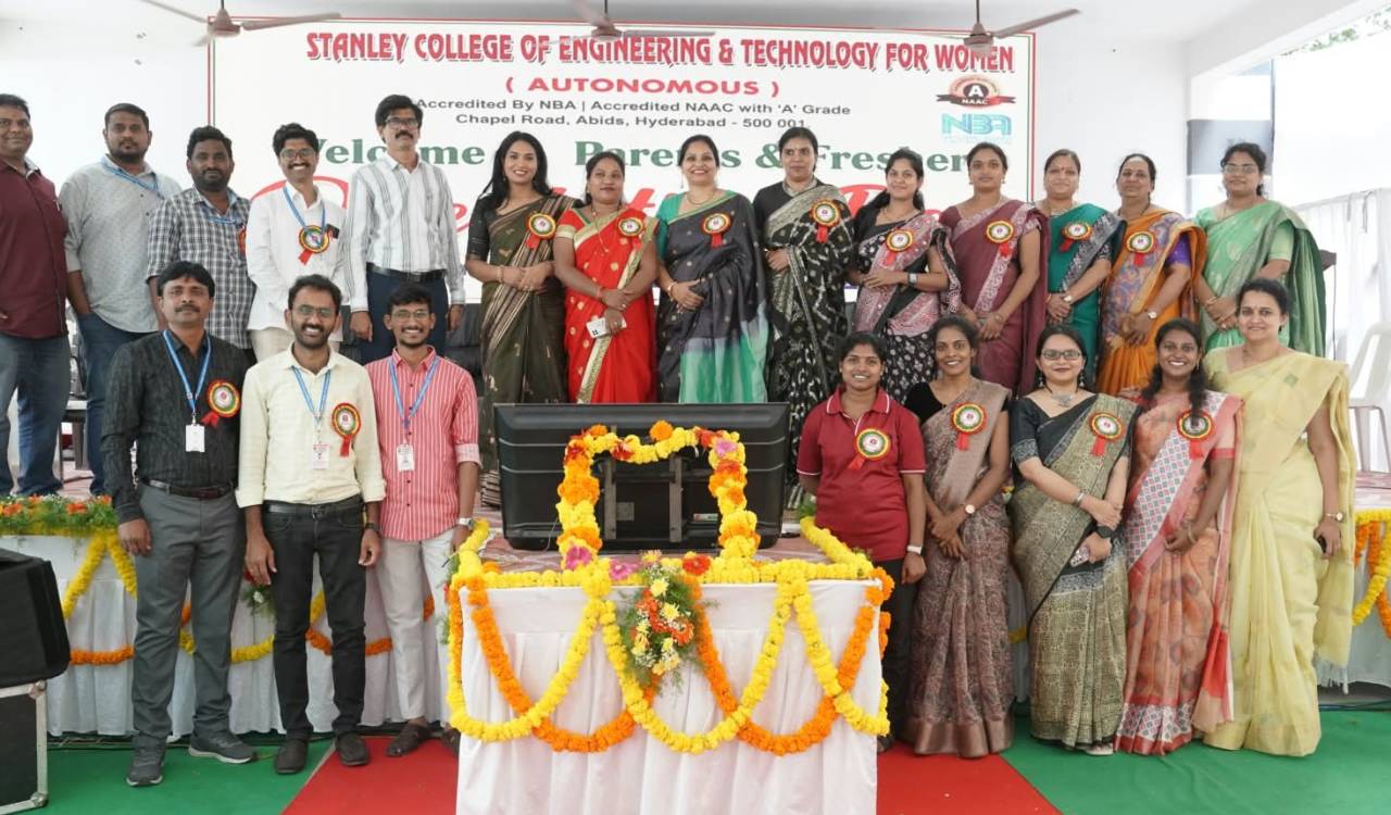 Stanley College holds orientation for first‑year engineering students in Hyderabad