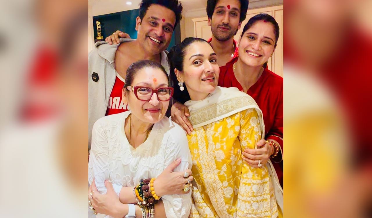 Govinda’s family celebrate Rakhi with Sunita Ahuja, actor gives it a miss
