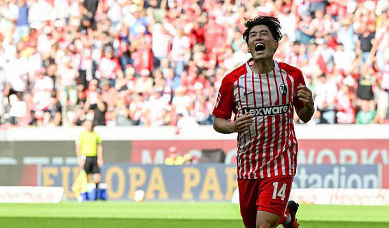 Suzuki hat-trick powers Freiburg to 4-1 win over Bremen in Bundesliga opener