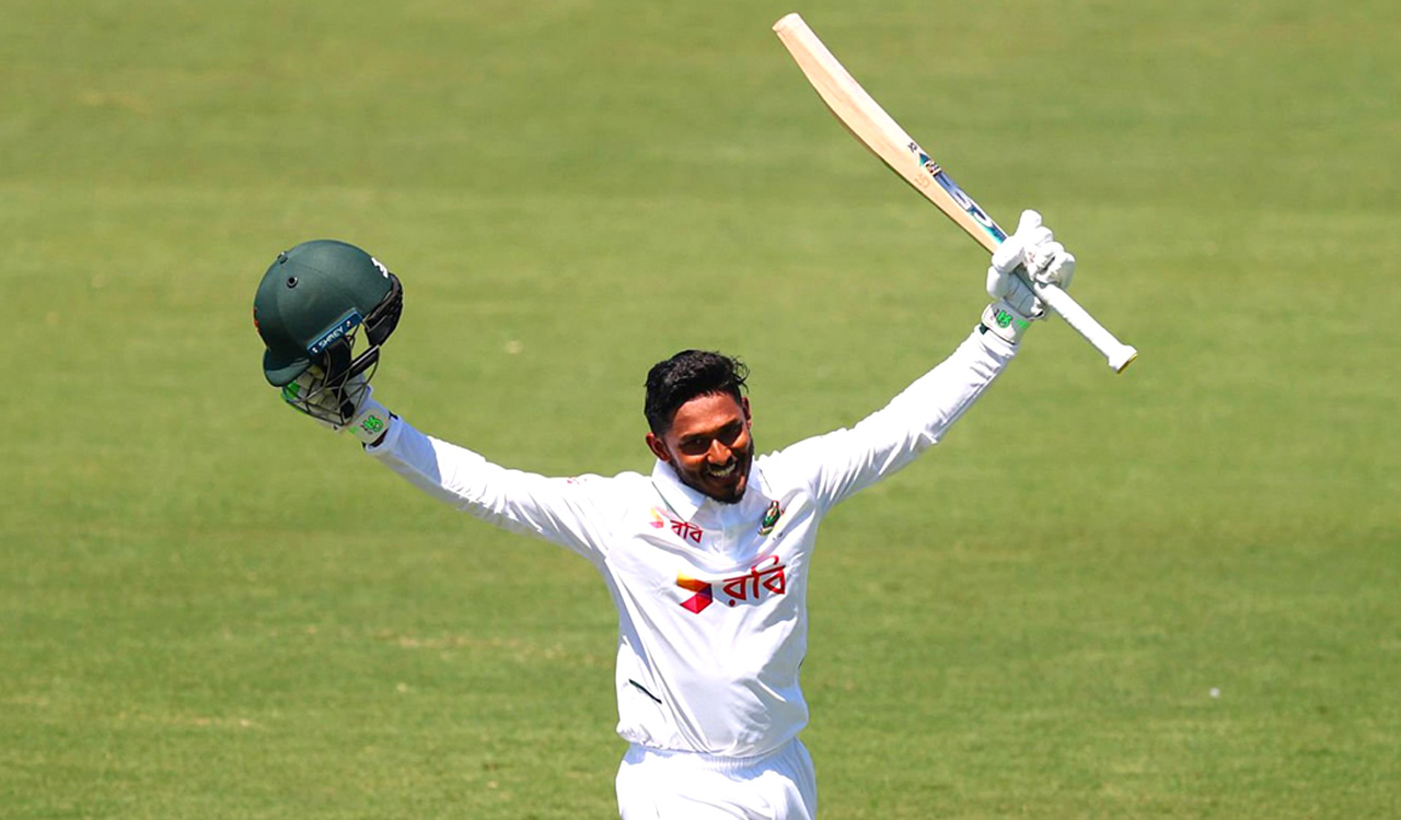 Tanzid Hasan becomes first Bangladesh batter to hit Test ton against Australia