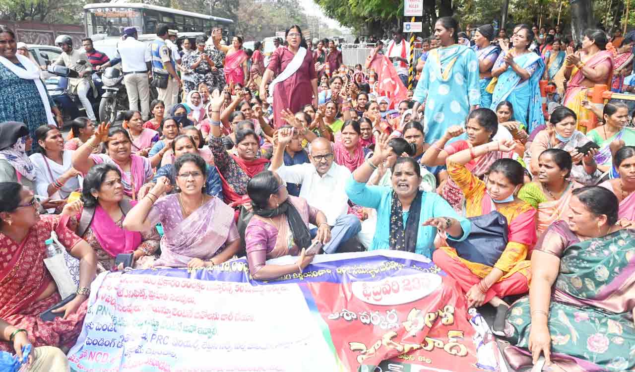 Telangana ASHA workers seek release of pending July honorariums