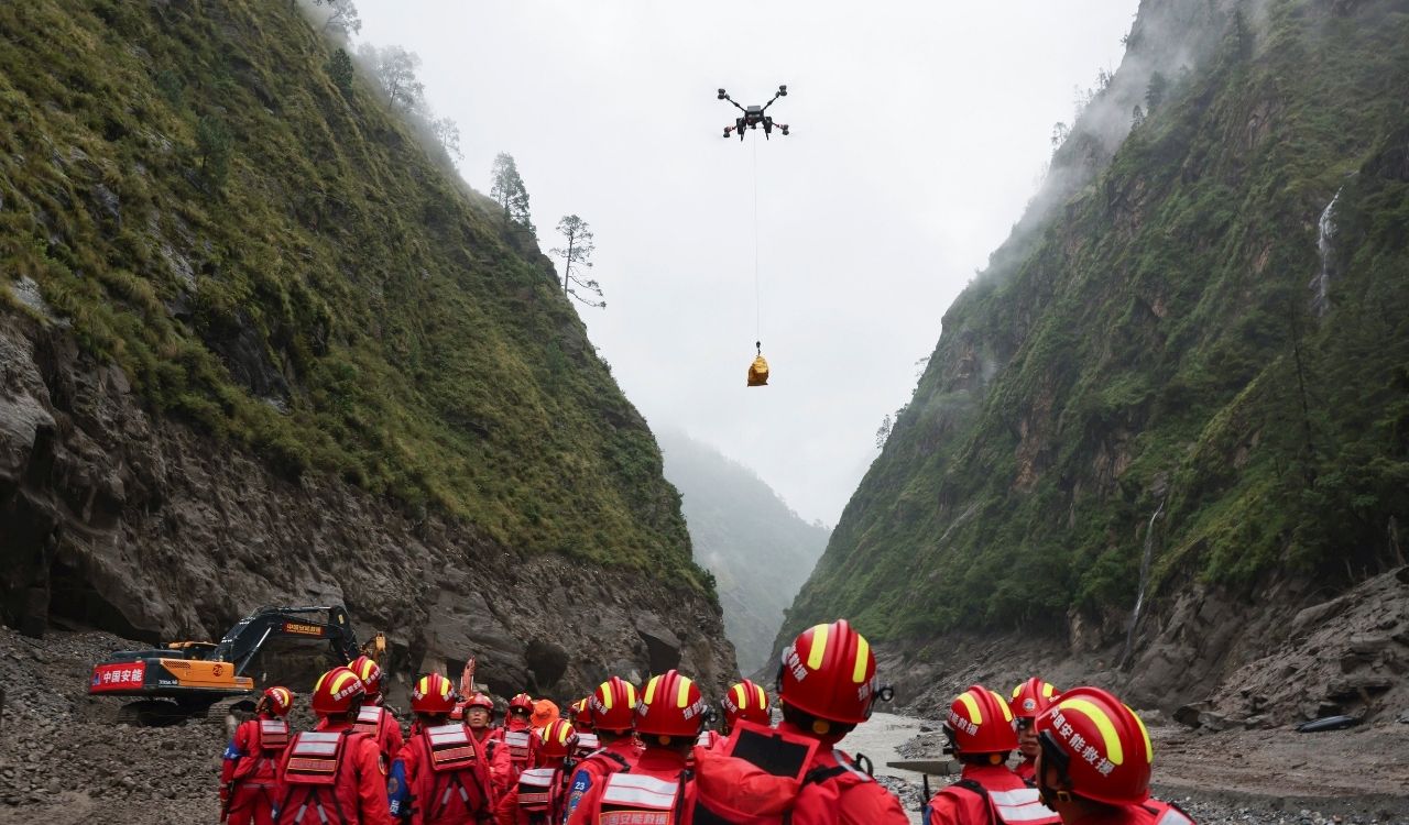 Death toll rises to 7 in Tibet flash floods, 554 remain missing