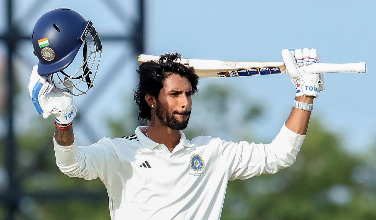 Duleep Trophy: Tilak Varma’s unbeaten ton puts South Zone in command