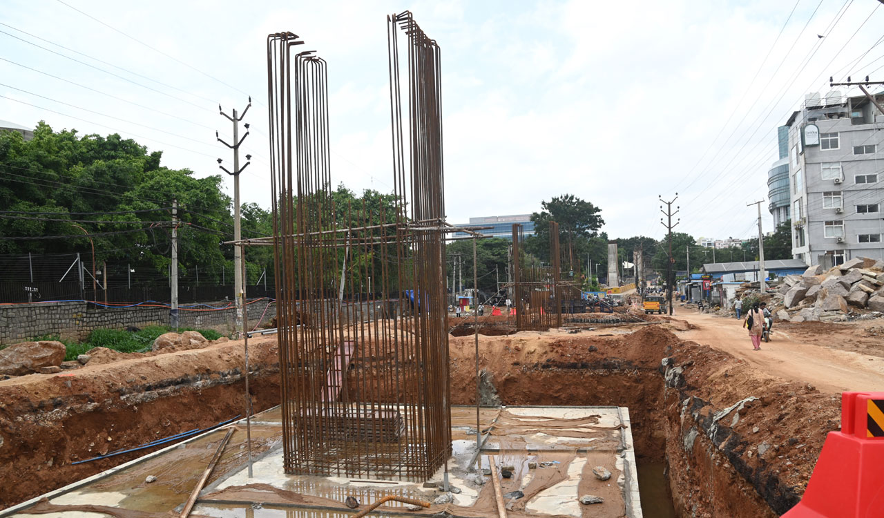 KBR Park traffic diversion: Steel flyovers, underpasses under construction at seven junctions