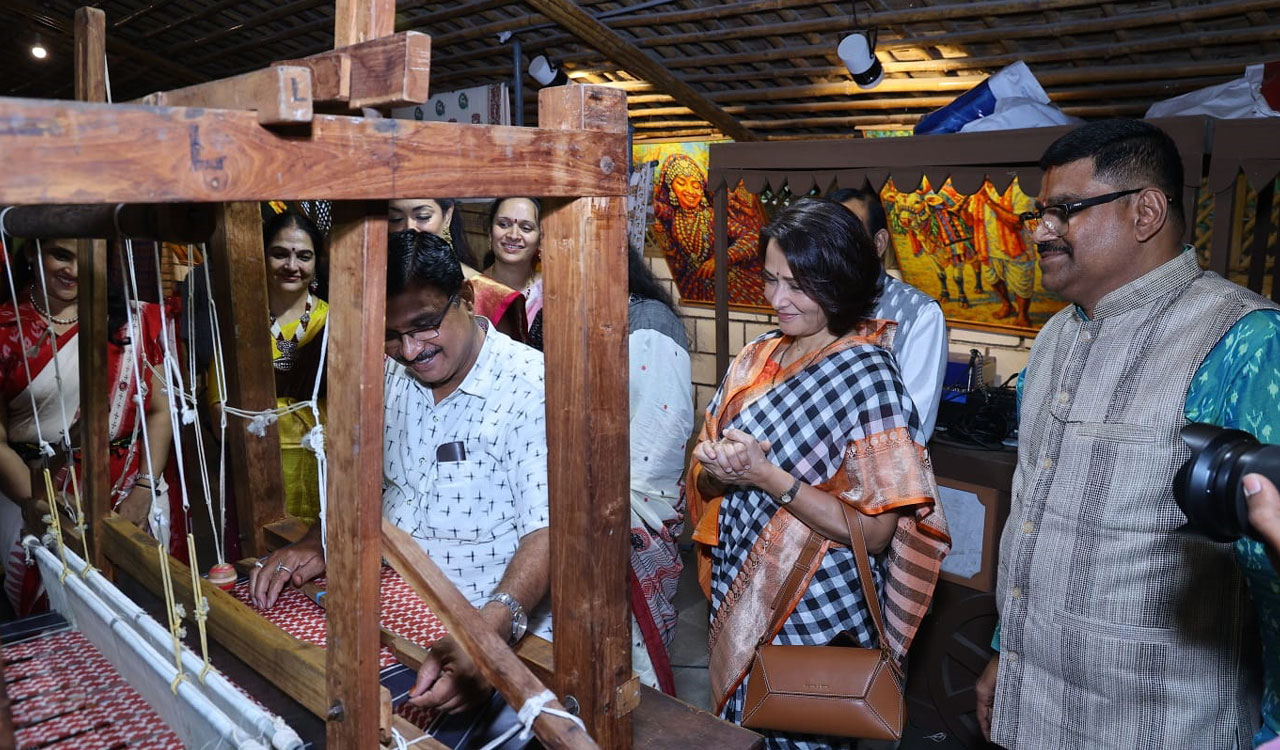 Shilparamam hosts 12th National Handloom Day celebrations in Hyderabad