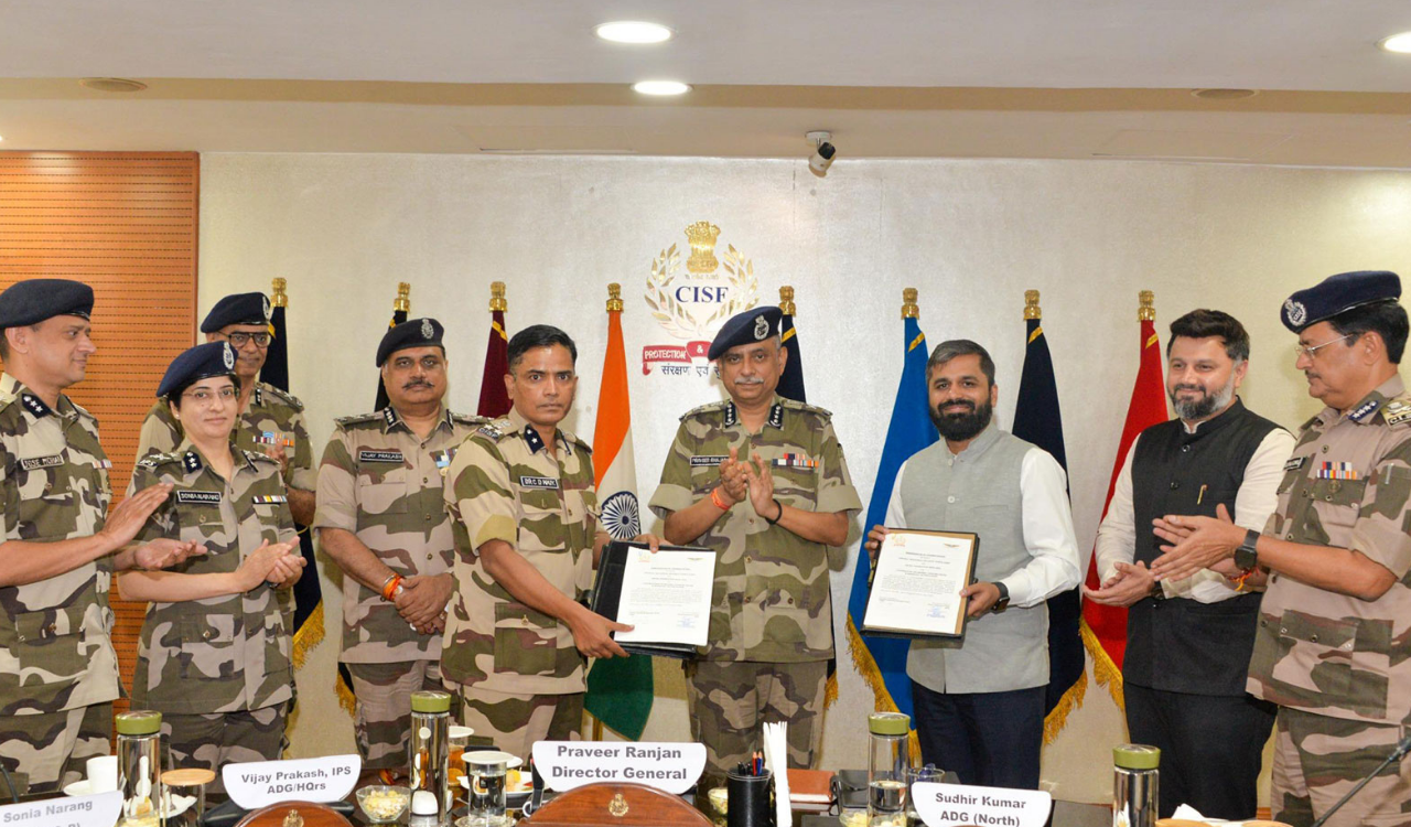 CISF signs MoU with DFI to strengthen counter-drone preparedness