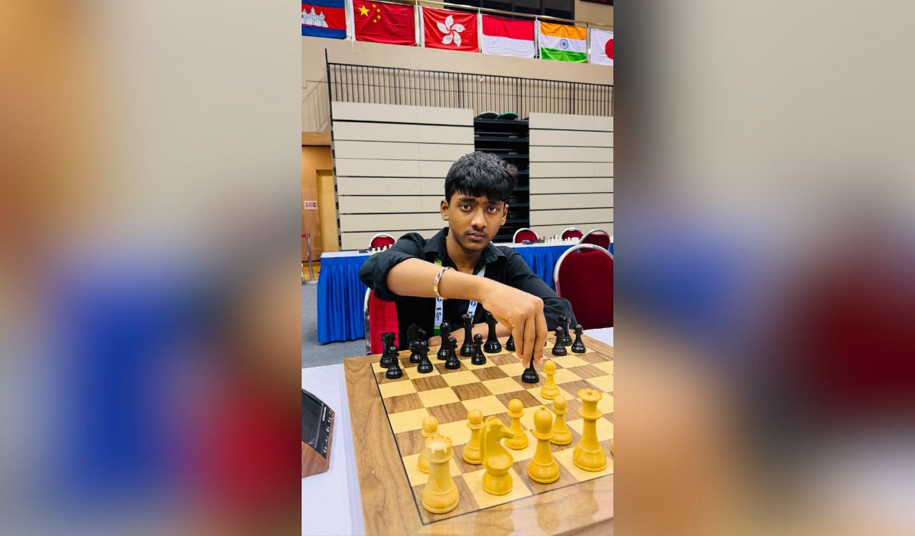 Visakhapatnam’s Sriram Jayin wins gold, earns FIDE Master title at Asian chess championship