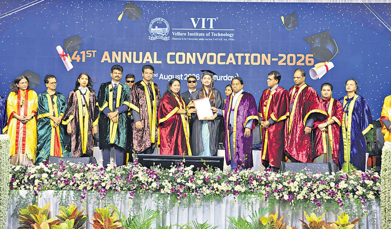 Delhi CM urges AI innovation as over 11,000 students receive degrees at VIT convocation