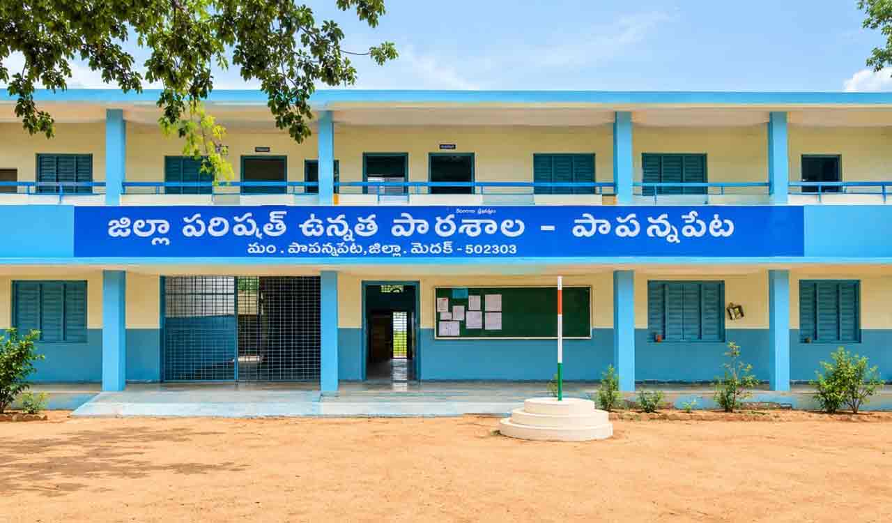Teacher’s alleged misconduct with girl students is under scanner in ZPHS Papannapet