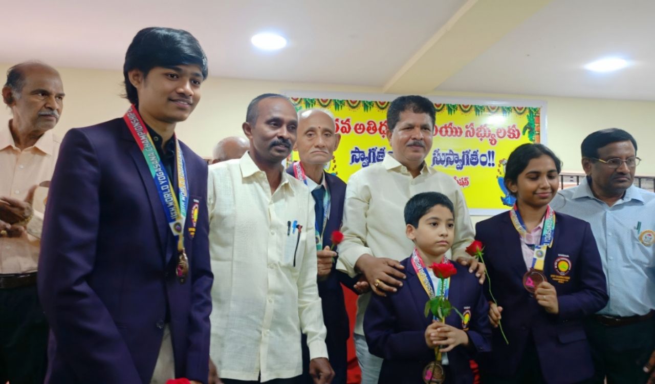 Yoga medallists honoured at renovated Senior Citizens Welfare Hall in KPHB