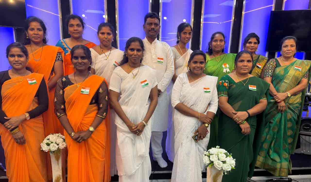 Telugu Christian Community celebrated Independence Day in Dubai