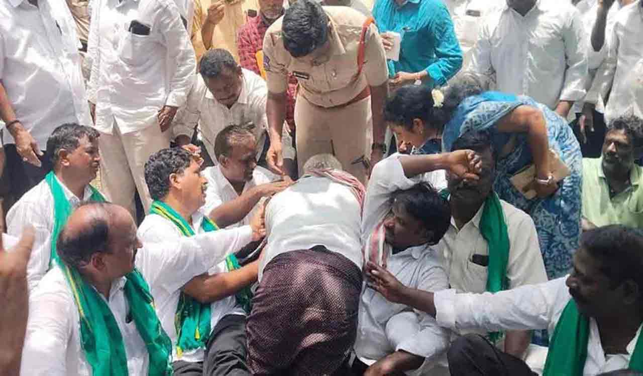 Farmers pushed to their limits in for irrigation water in Khammam